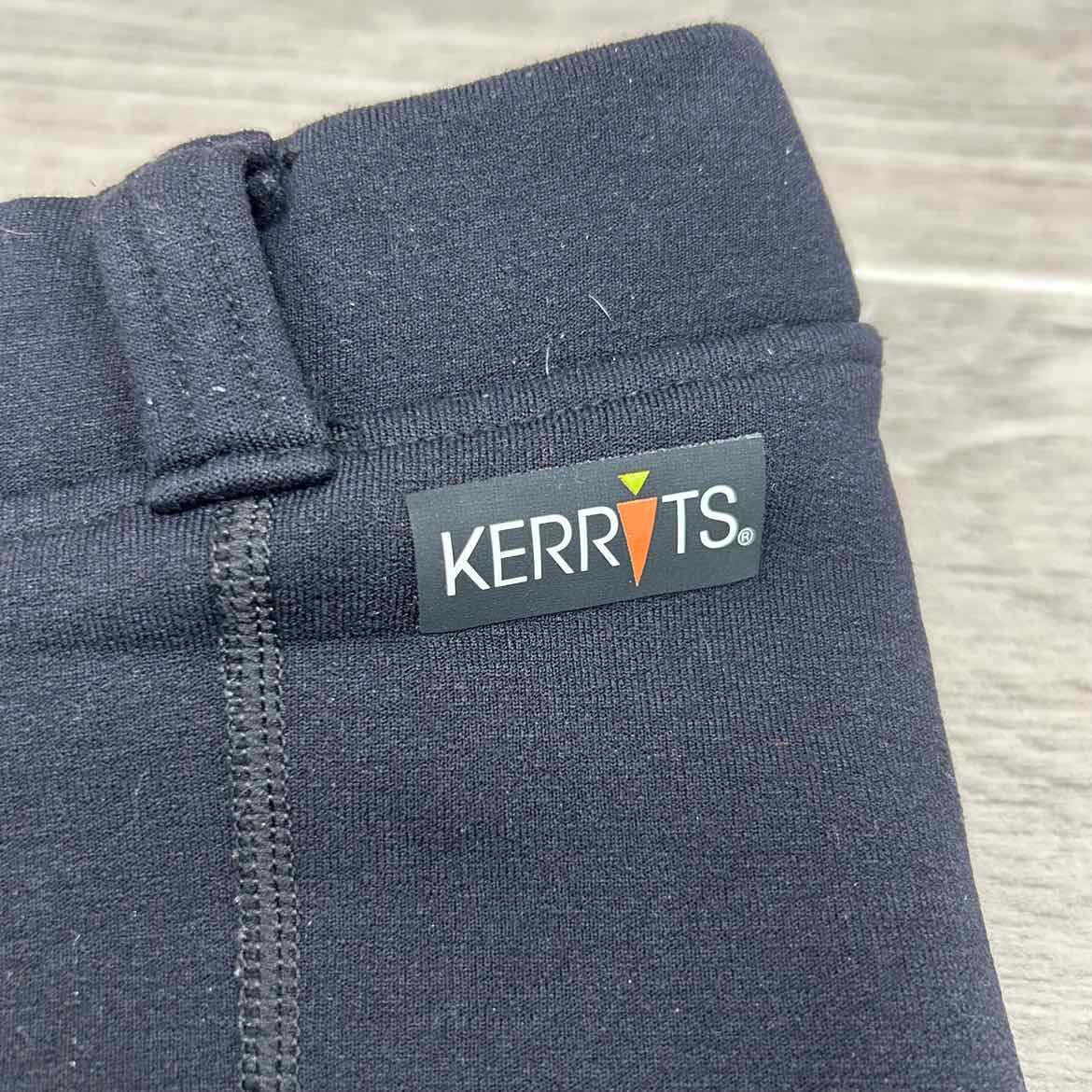 Kerrits Power Stretch Winter Silicone Knee Patch Tights, Size Large