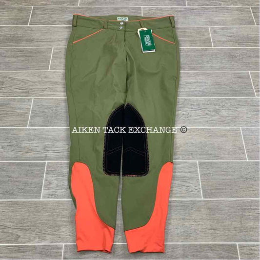 Dover Saddlery Wellesley Knee Patch Breeches, 32