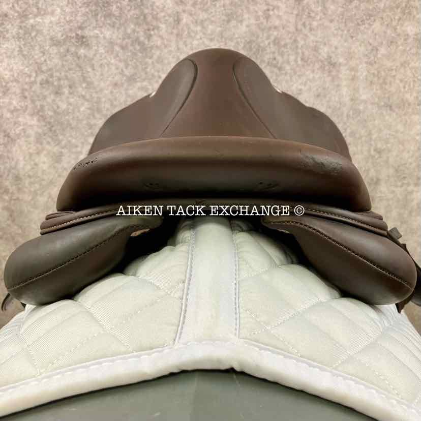 2017 CWD SE10 Close Contact Jump Saddle, 15.5" Seat, 1K Flap, MW/W Tree, Foam Panels, Full Buffalo Leather