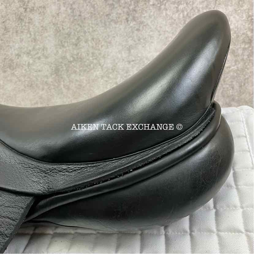 Cynron Dressage Saddle, 20" Seat, Extra Wide Tree, Wool Flocked Panels, Buffalo Leather