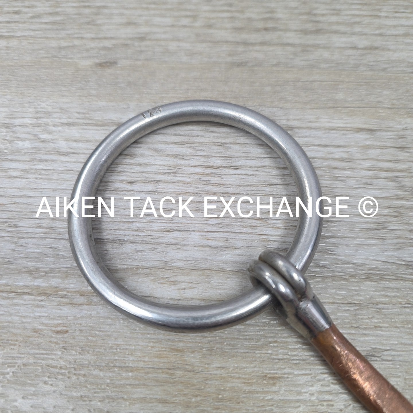 Reinsman 123 Traditional Single Joint Loose Ring Bit 5" (Has Chew Marks)