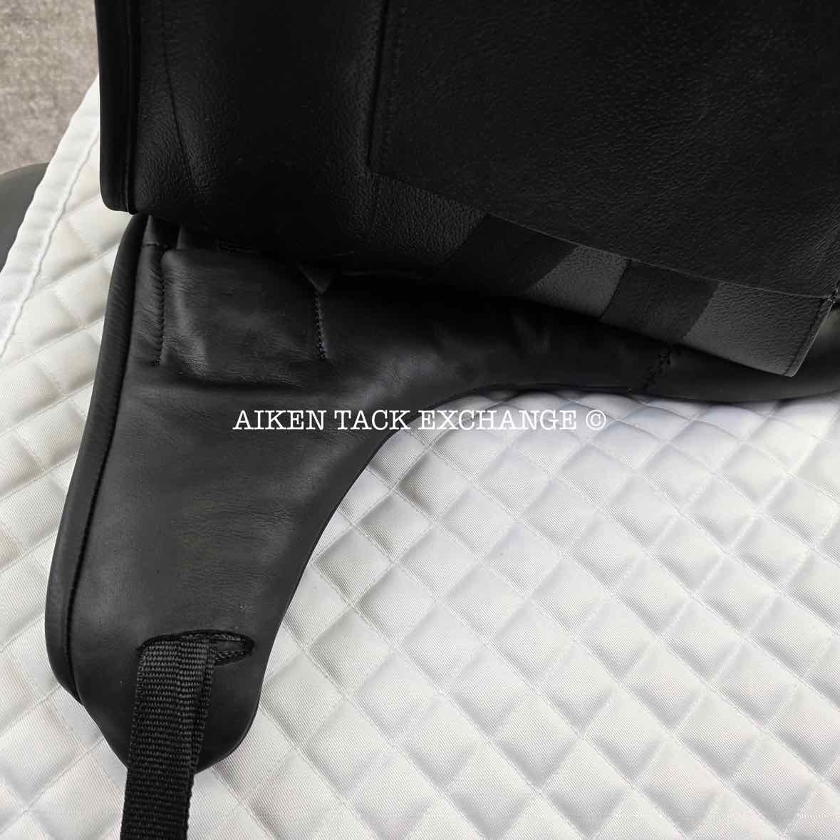 2022 Tempi H Monoflap Dressage Saddle, 18" Seat, M/MW Tree, Wool Flocked Panels