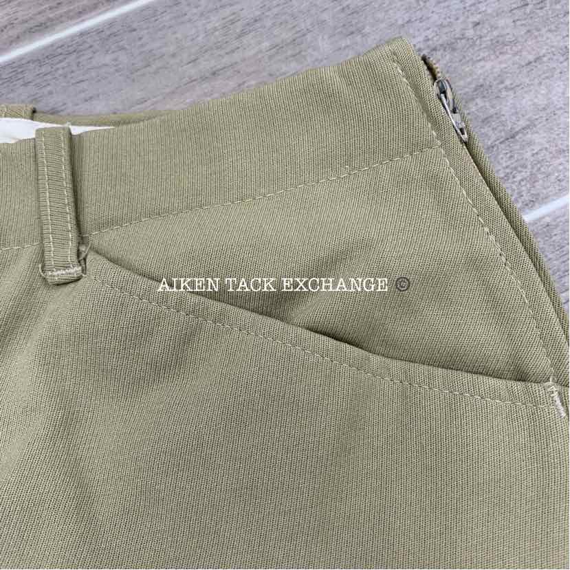 BARGAIN BUNDLE: 2 Pairs Tailored Sportsman Side Zip Knee Patch Breeches, Size 32