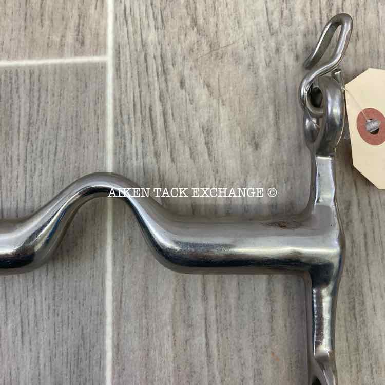 Hollow Mullen Mouth Weymouth Bit, No Curb Chain 5.25"