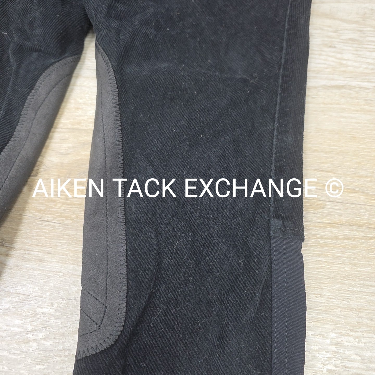 Ariat Tek Cord Corduroy Knee Patch Breeches, Size 26 R