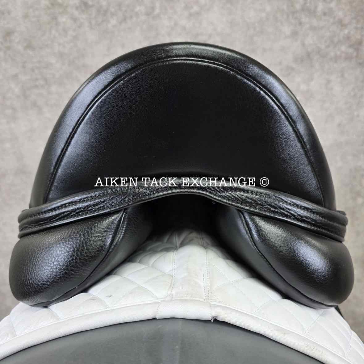 2024 Envy Motion Dressage Saddle, 17" Seat, Adjustable Tree, Wool Flocked Panels