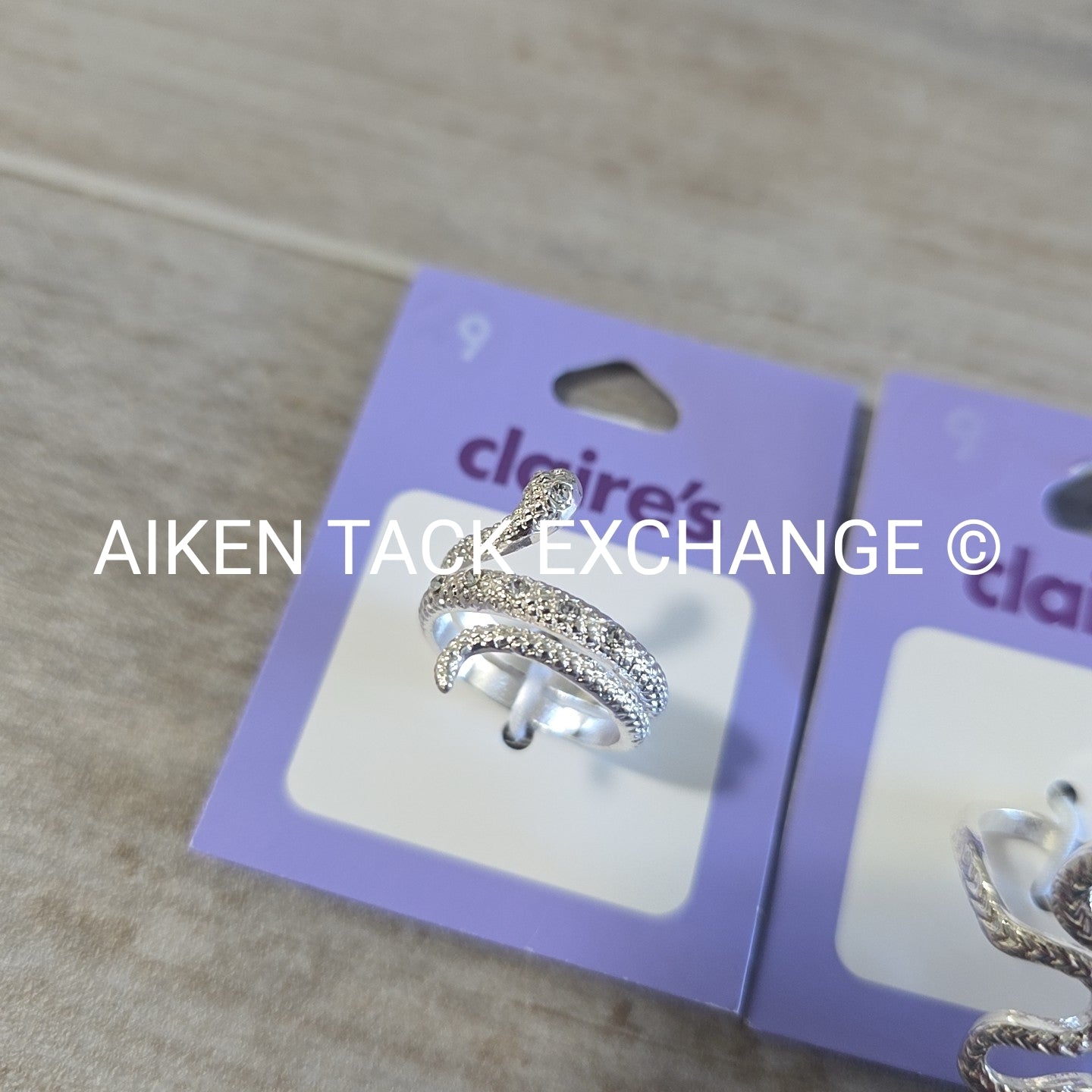 Claire's Rings (2) - Size 9