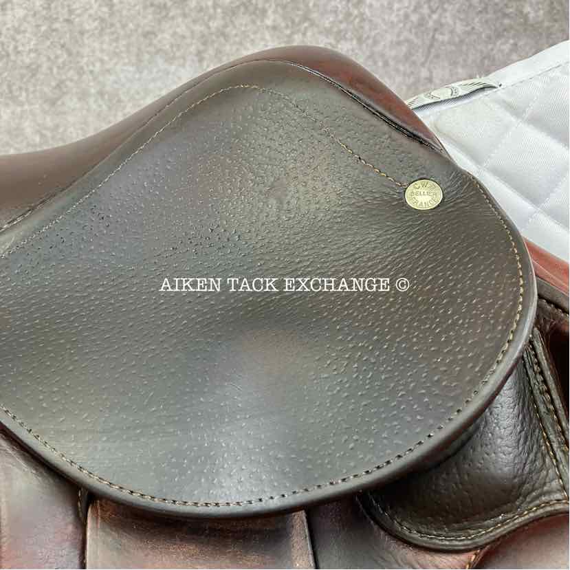 **SOLD** 2011 CWD SE15 Monoflap Jump Saddle, 16" Seat, 1A Flap, Medium Tree, Foam Panels