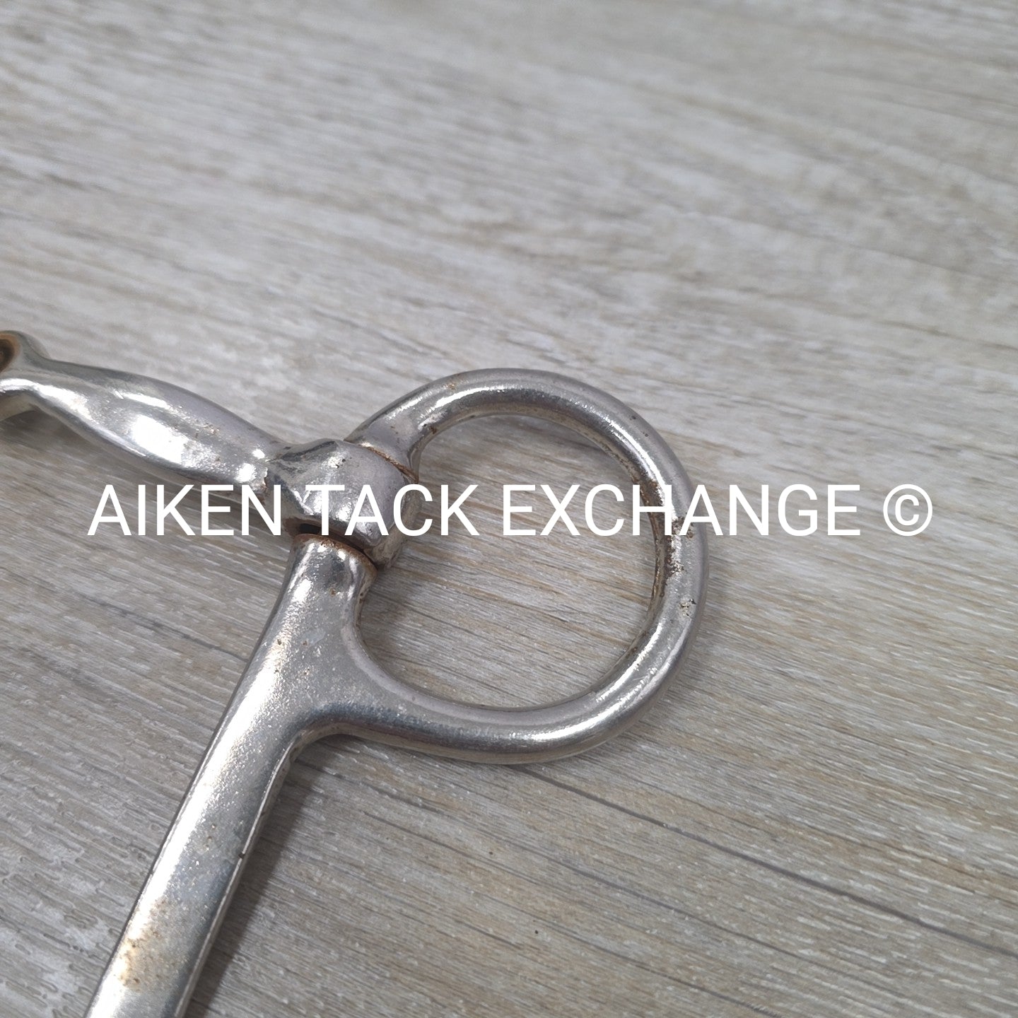 Plated Single Joint Half Cheek Bit 5"