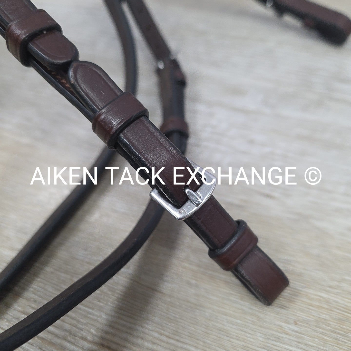 Trust Equestrian Hickstead Hackamore Bridle, No Reins, Brown, Size Full