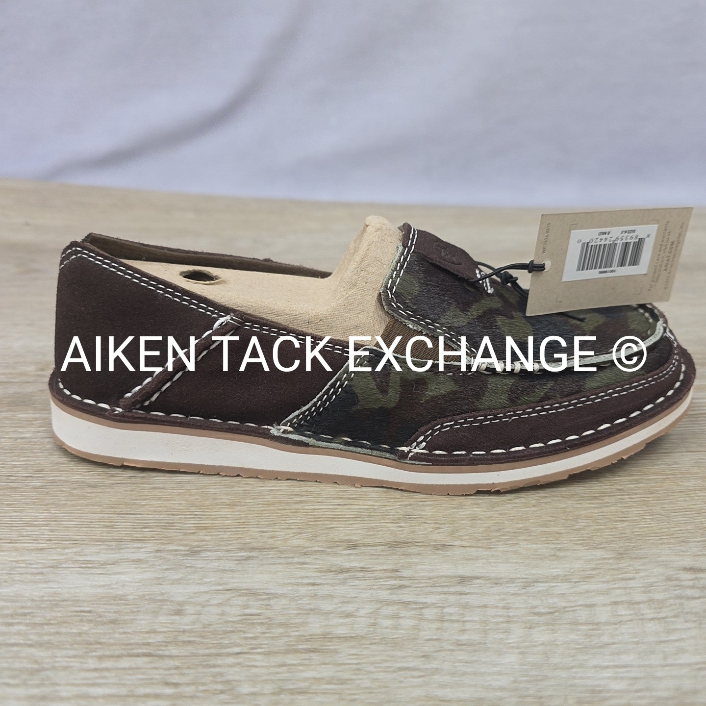 Ariat Chocolate Chip Suede No Se'um Cruisers, Brand New, Size 6.5