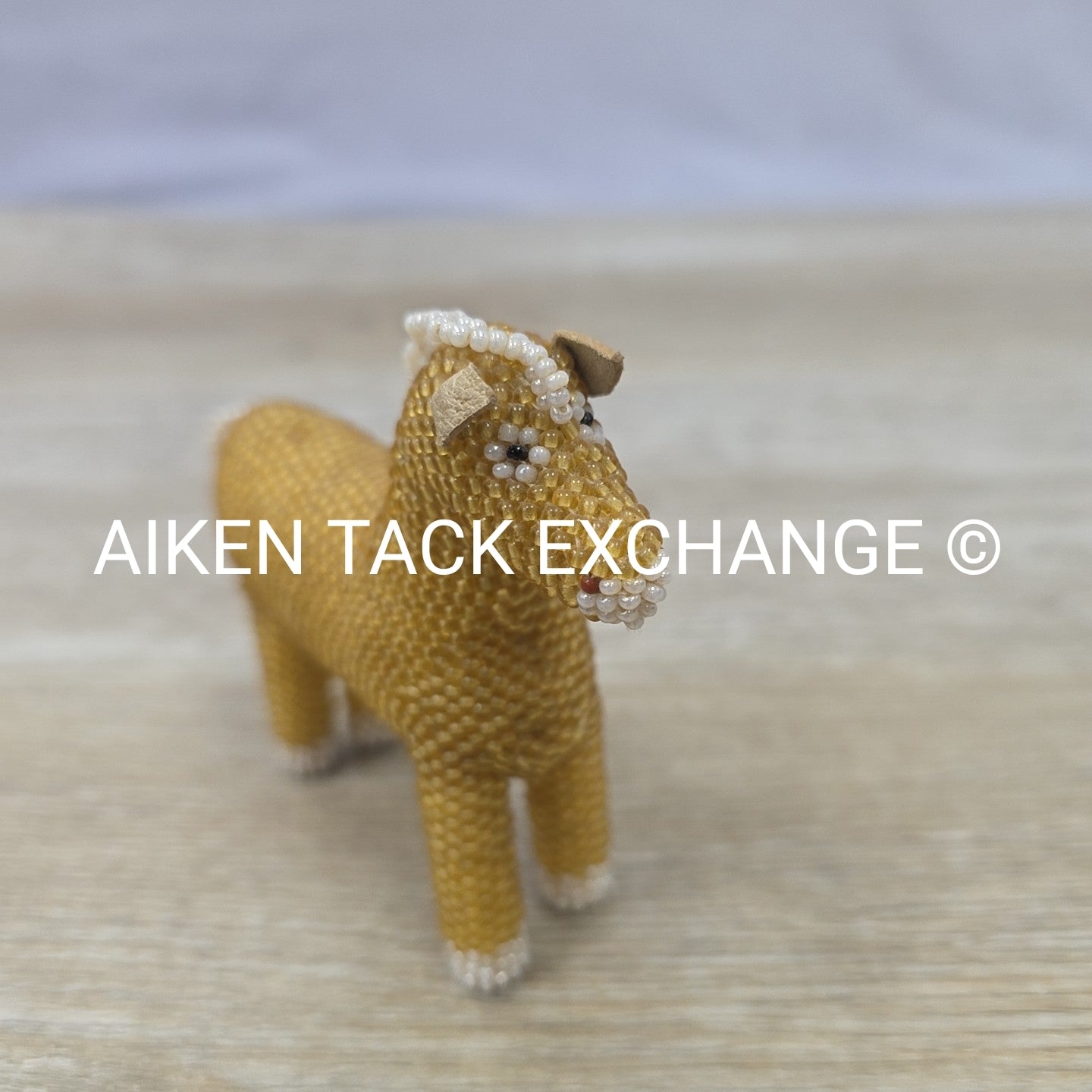 Beaded Horse Figurine