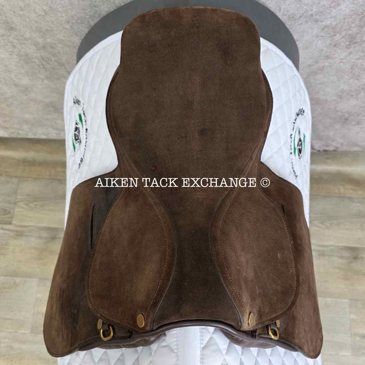**SOLD** Dos Banderas Polo Saddle, 16" Seat, Medium Tree, Foam Panels