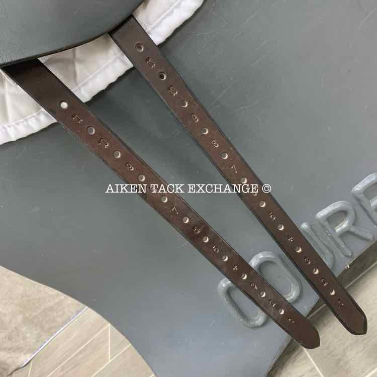 **SOLD** 1998 Schleese JES Dressage Saddle, 17" Seat, Wide Tree, Wool Flocked Panels