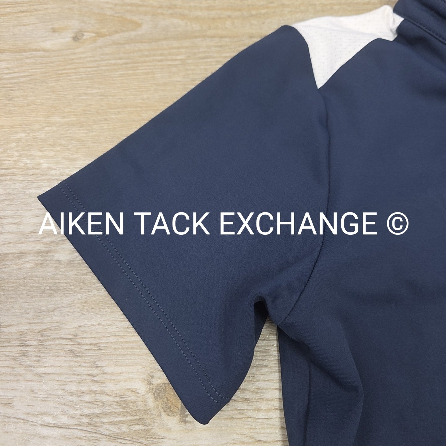 Free Ride Equestrian Devon Short Sleeve Show Shirt, Size Large