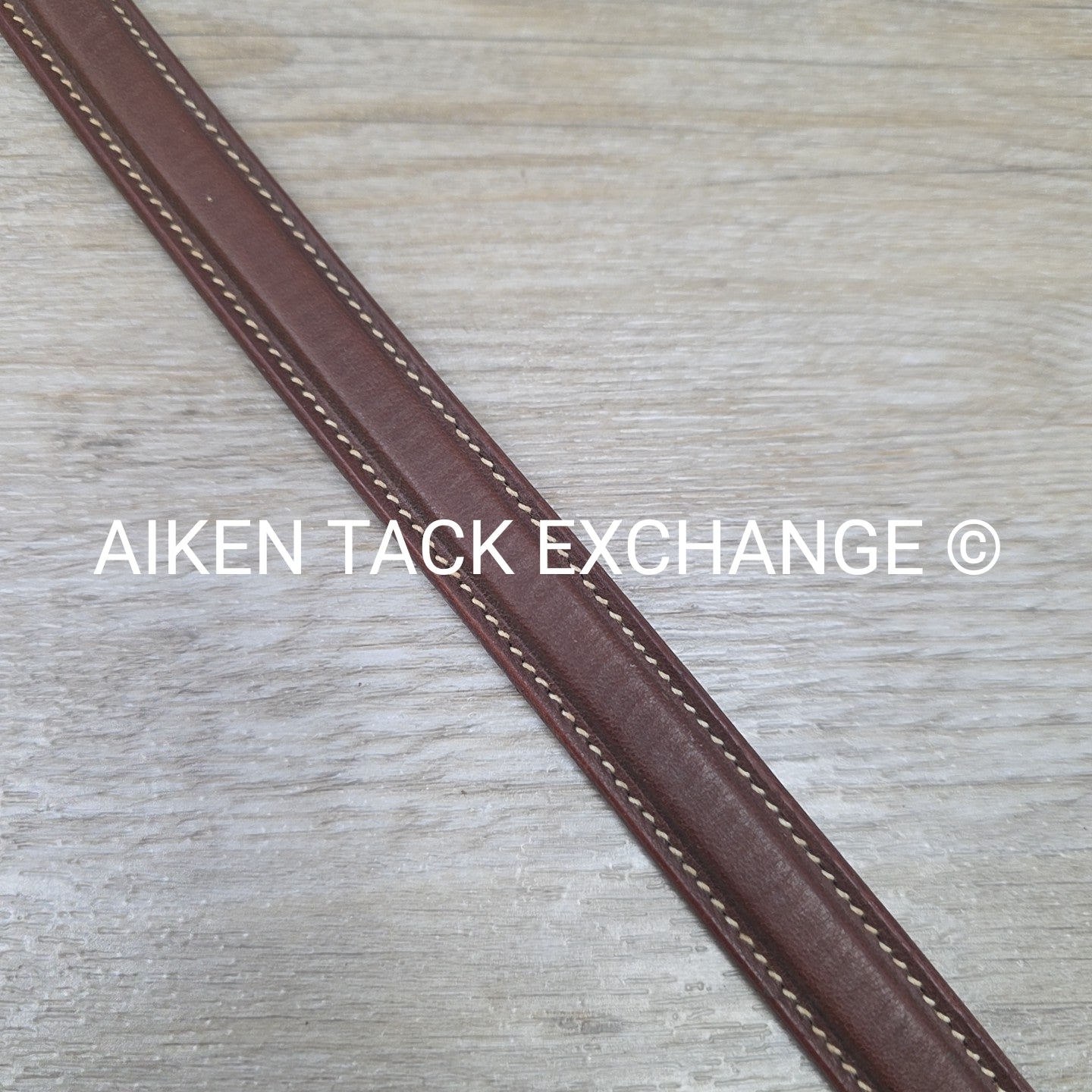 Beval Plain Square Raised Running Martingale, Brown, Size Full