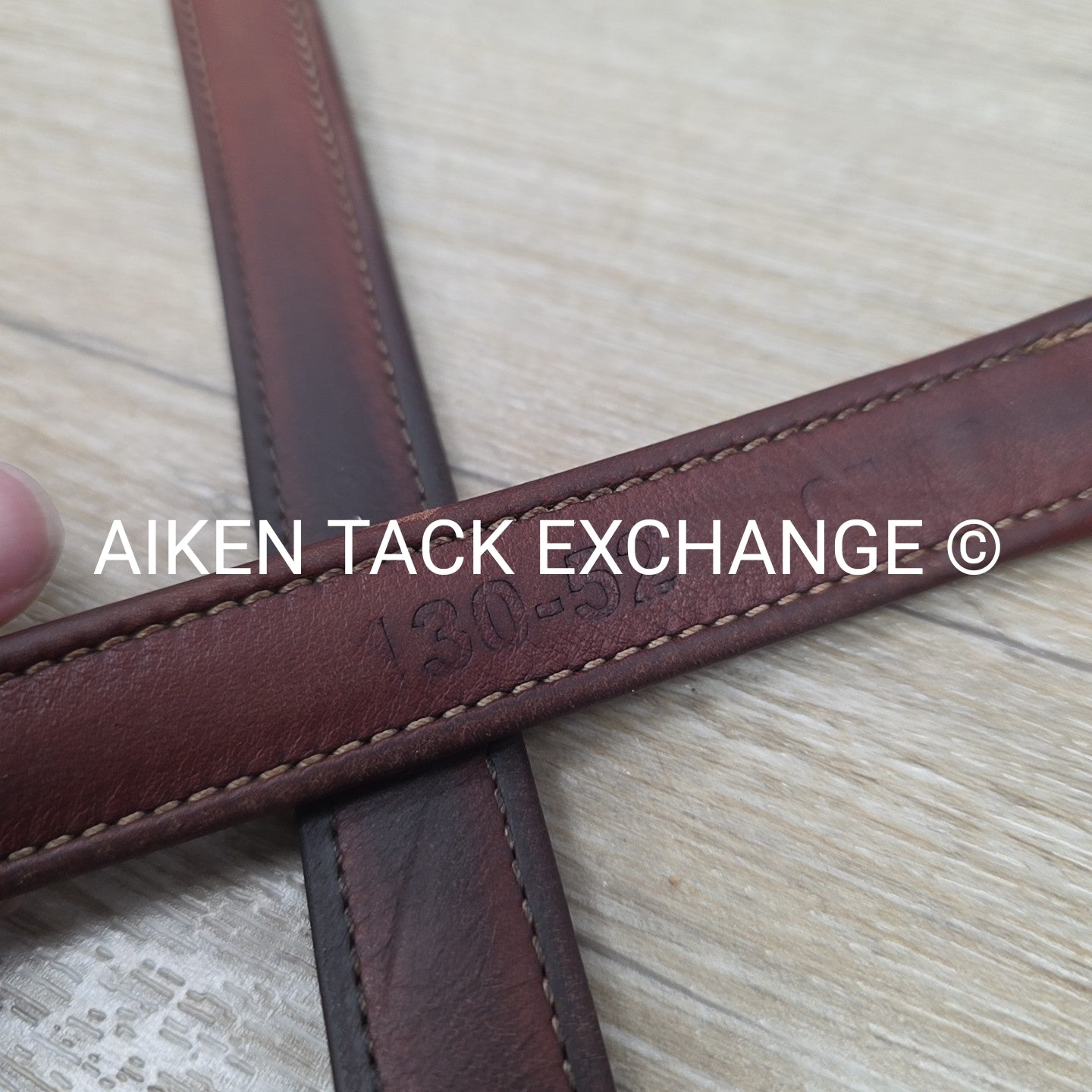 CWD Nylon Lined Stirrup Leathers, Brown, 52"