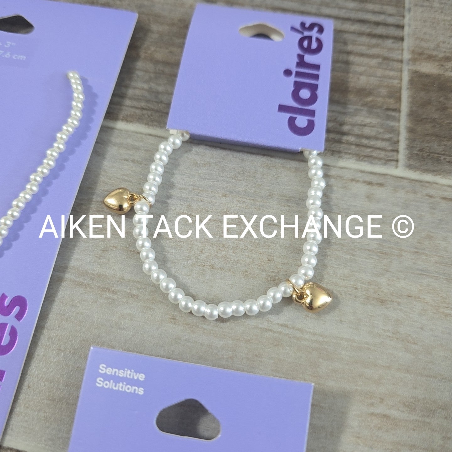 Claire's Bundle - 1 Bracelets, 1 Necklace, 1 Pair of Earrings