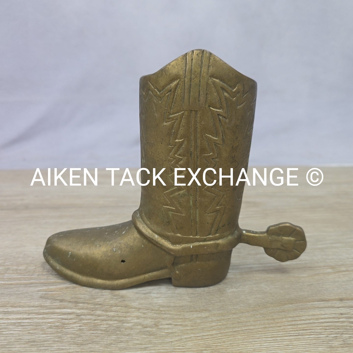 Decorative Brass Boot