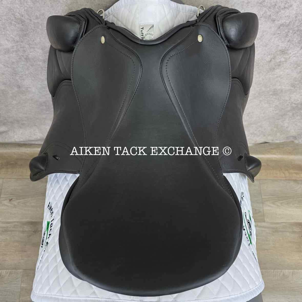 **On Trial** 2010 Schleese Eagle XC Monoflap Jump Saddle, 18" Seat, Adjustable AdapTree, Wool Flocked Panels