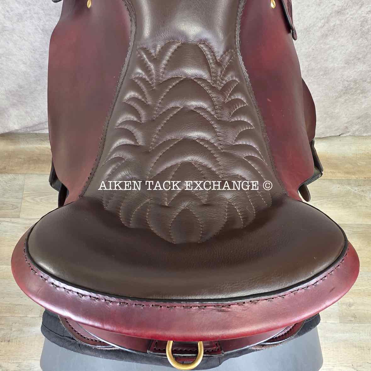2015 Tucker 159 Endurance Trail Saddle, 17.5" Seat, Wide Tree - Full QH Bars