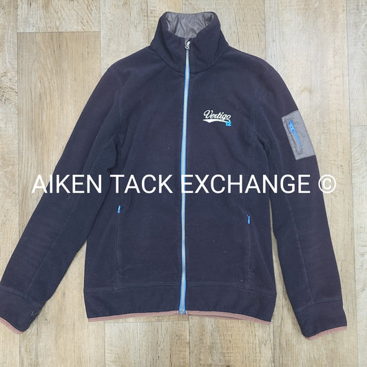 B. Vertigo Fleece Zip Up Jacket, Size Small