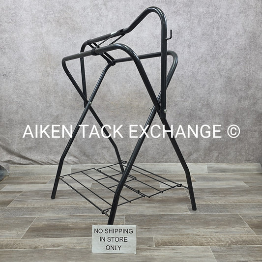 Folding Metal Western Saddle Rack