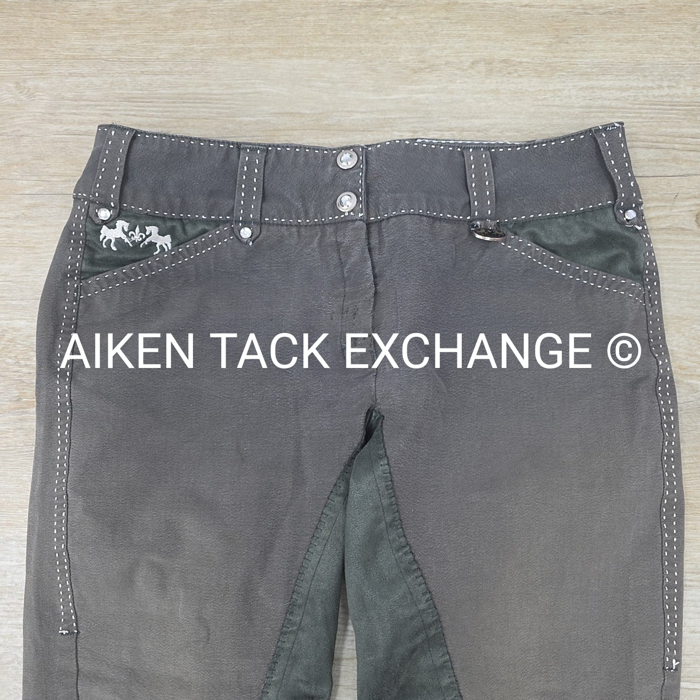 BARGAIN BUNDLE: 2 Pair Equine Couture Blakley Knee Patch Breeches, Size 30