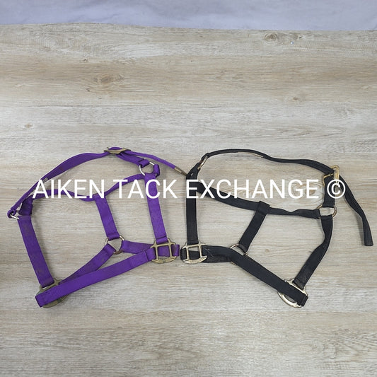 BARGAIN BUNDLE: 2 Nylon Halters, Size Full