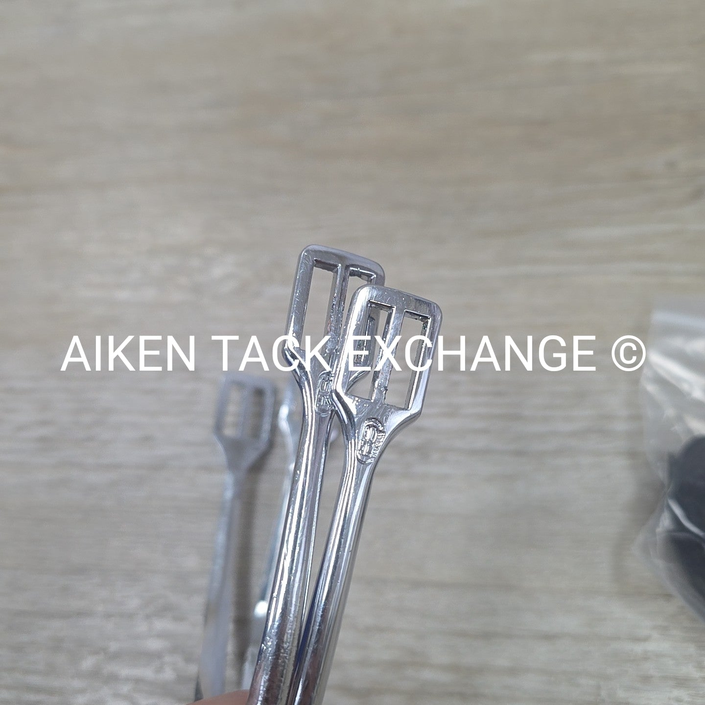 Herm Springer Plated Spurs with Braided Nylon Spur Straps, 20mm
