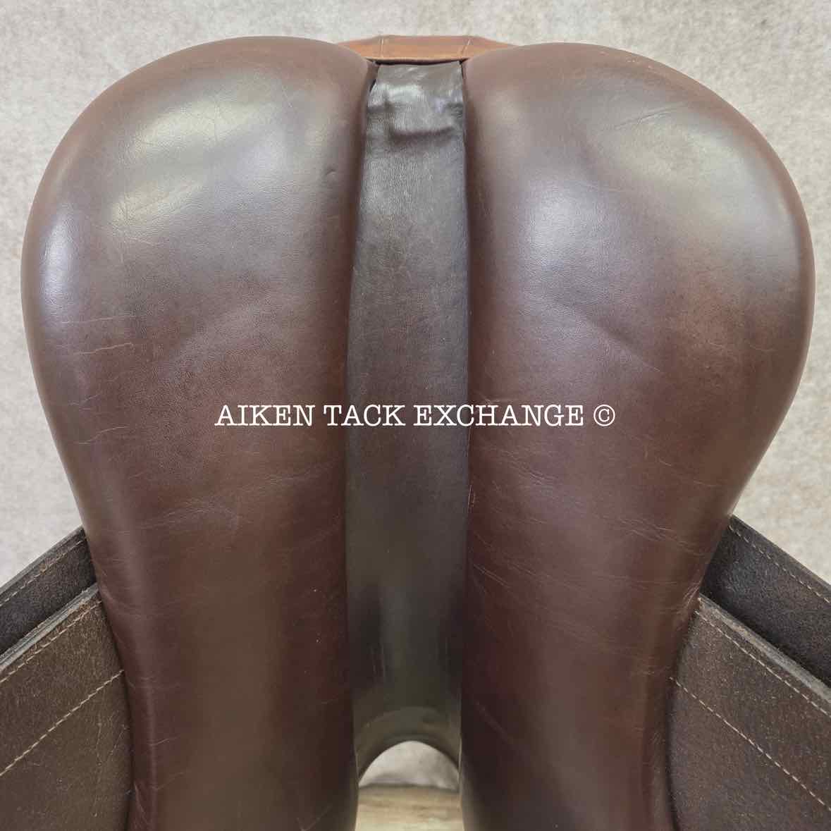 Whippy English Saddle, 17" Seat, Medium Tree, Foam Panels