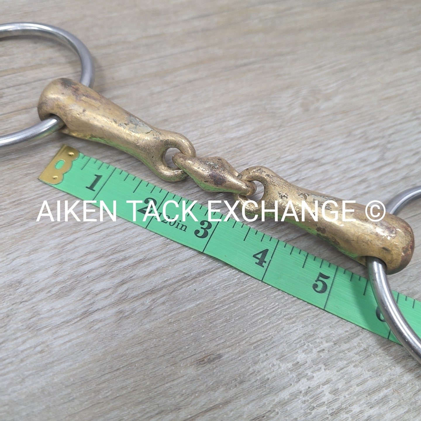 Herm Sprenger KK Ultra Aurigan Double Joint Loose Ring Bit 5.25"