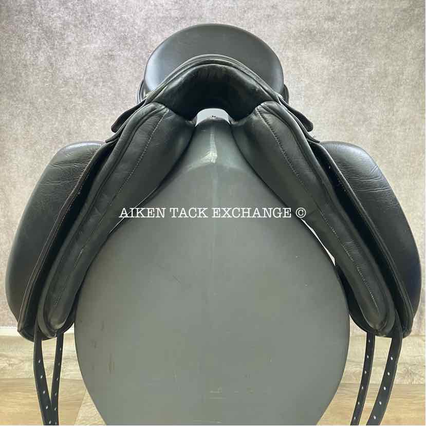 2015 PDS Carl Hester Showtime Alto Dressage Saddle, 17.5" Seat, Adjustable Tree - Changeable Gullet, Wool Flocked Panels