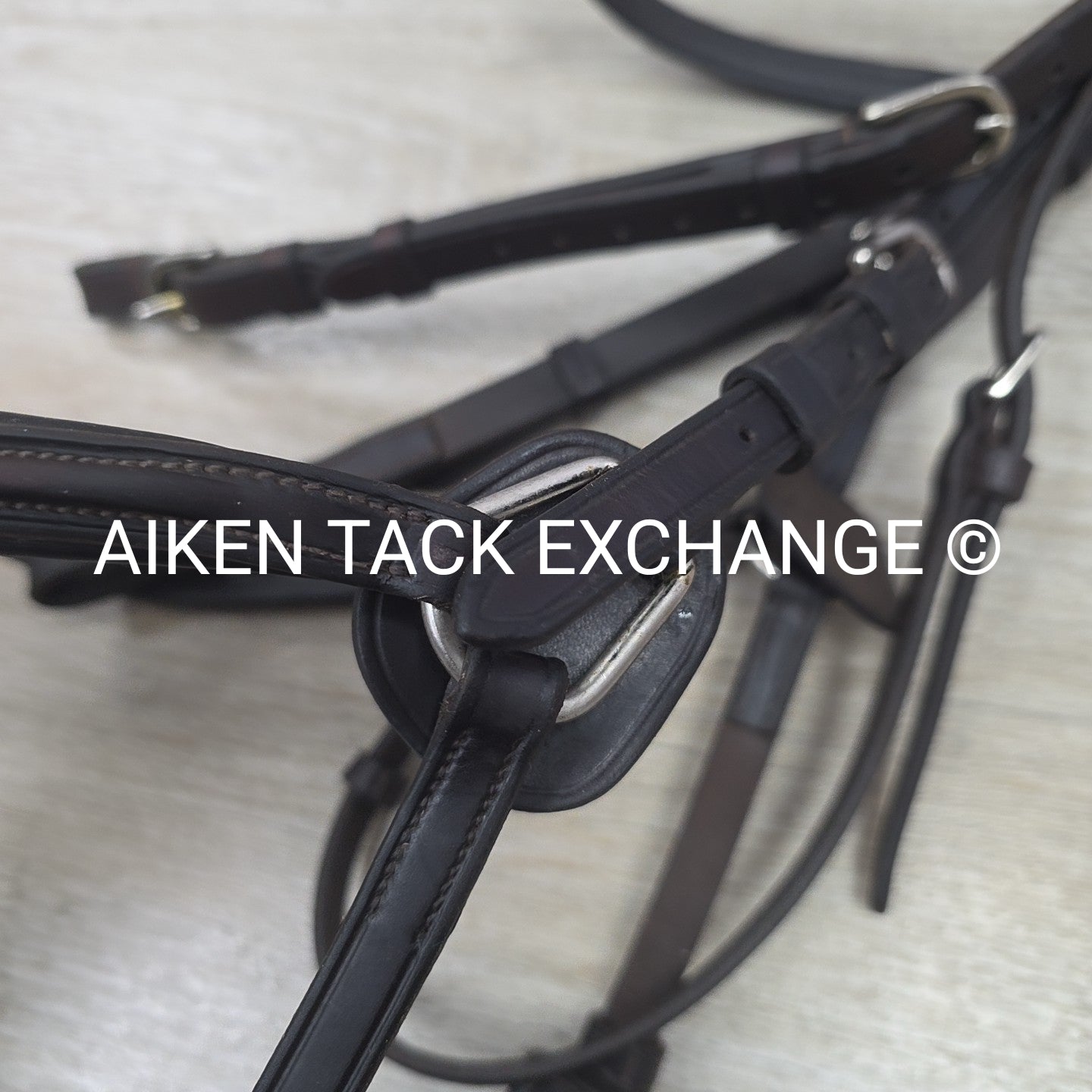 Vespucci Figure 8 Bridle, No Reins, Brown, Size Full