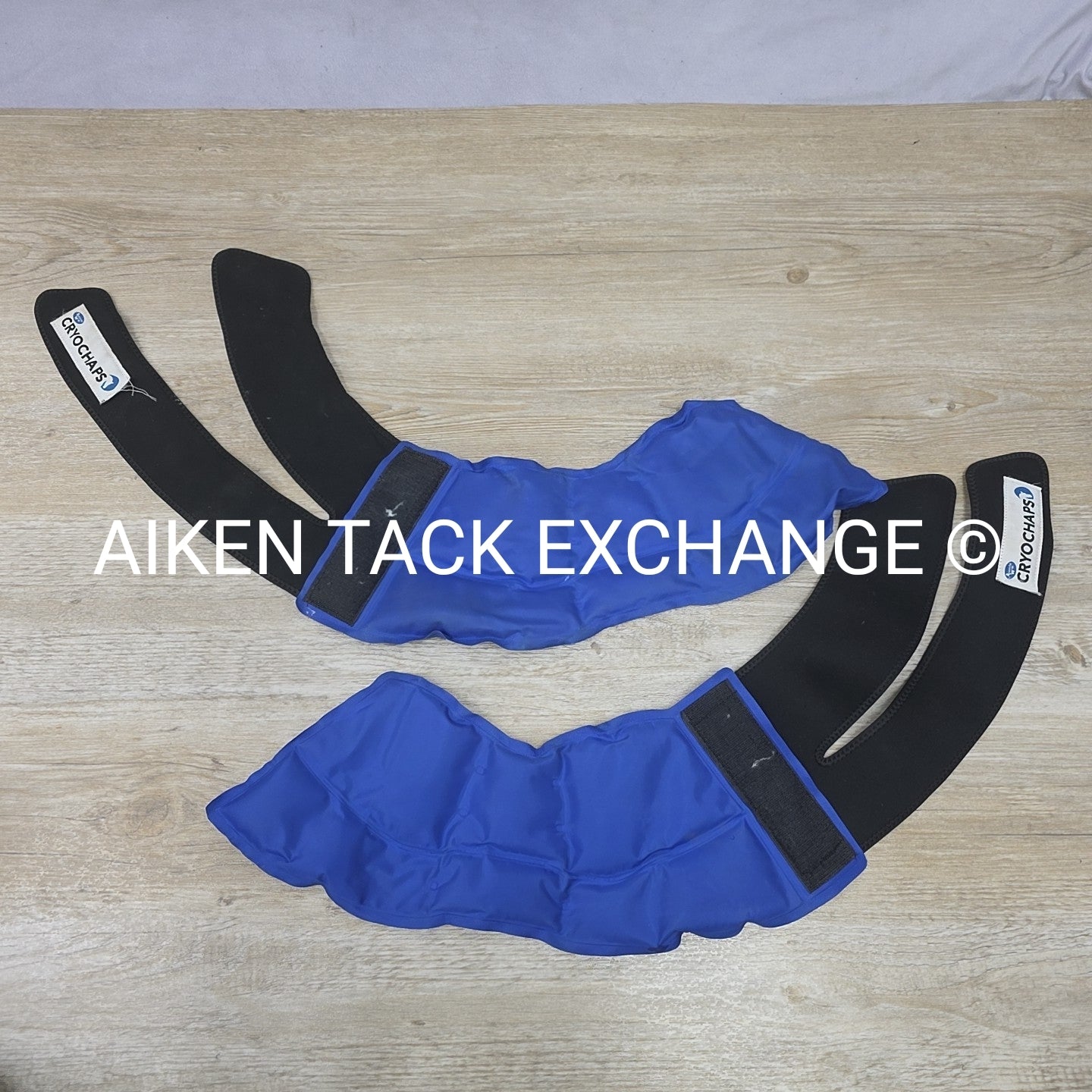 Cryochaps K2F Compression Ice Boots, Front & Hind, 4 Pastern Absolute Ice Wraps,