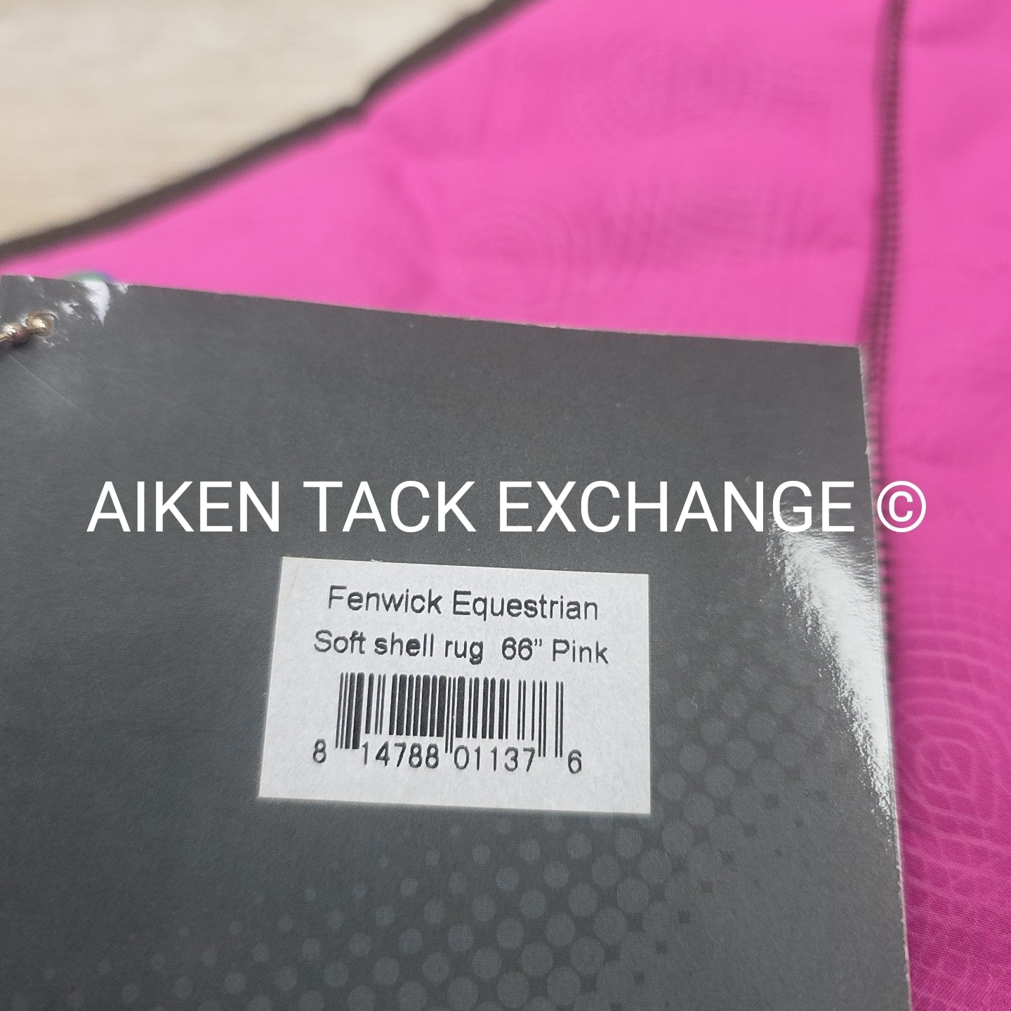 Fenwick Equestrian Softshell Cooler with Sherpa Fleece Lining, Pink, 66"