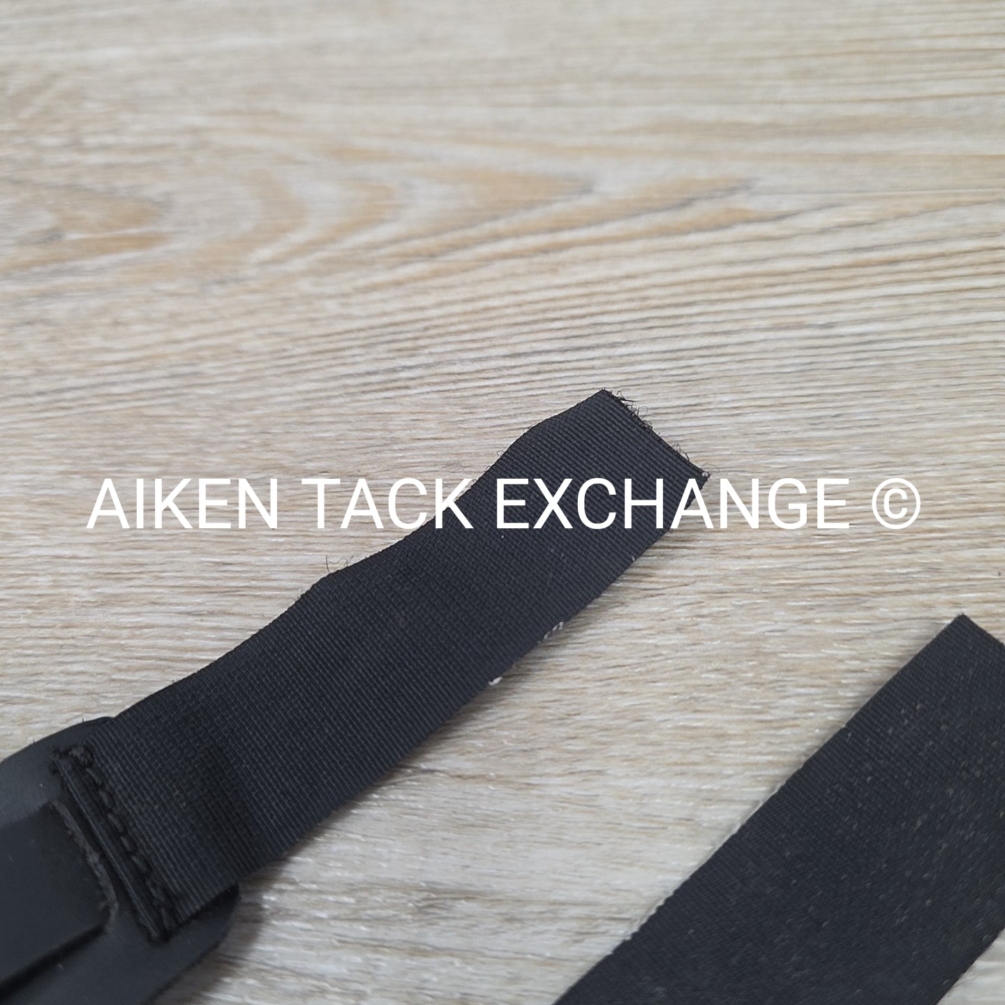 Camelot Quik N EZE Gerter Jodhpur Straps, Black, Size Large