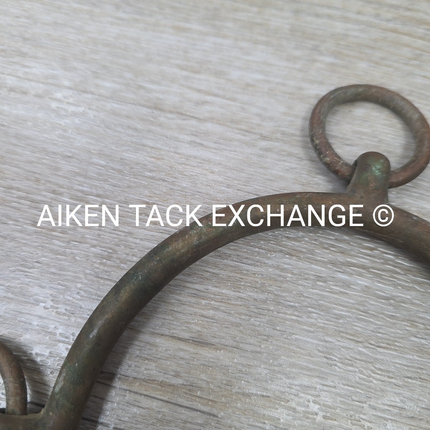Chifney Anti Rearing Lead Bit, Straight Mouth, Solid Brass