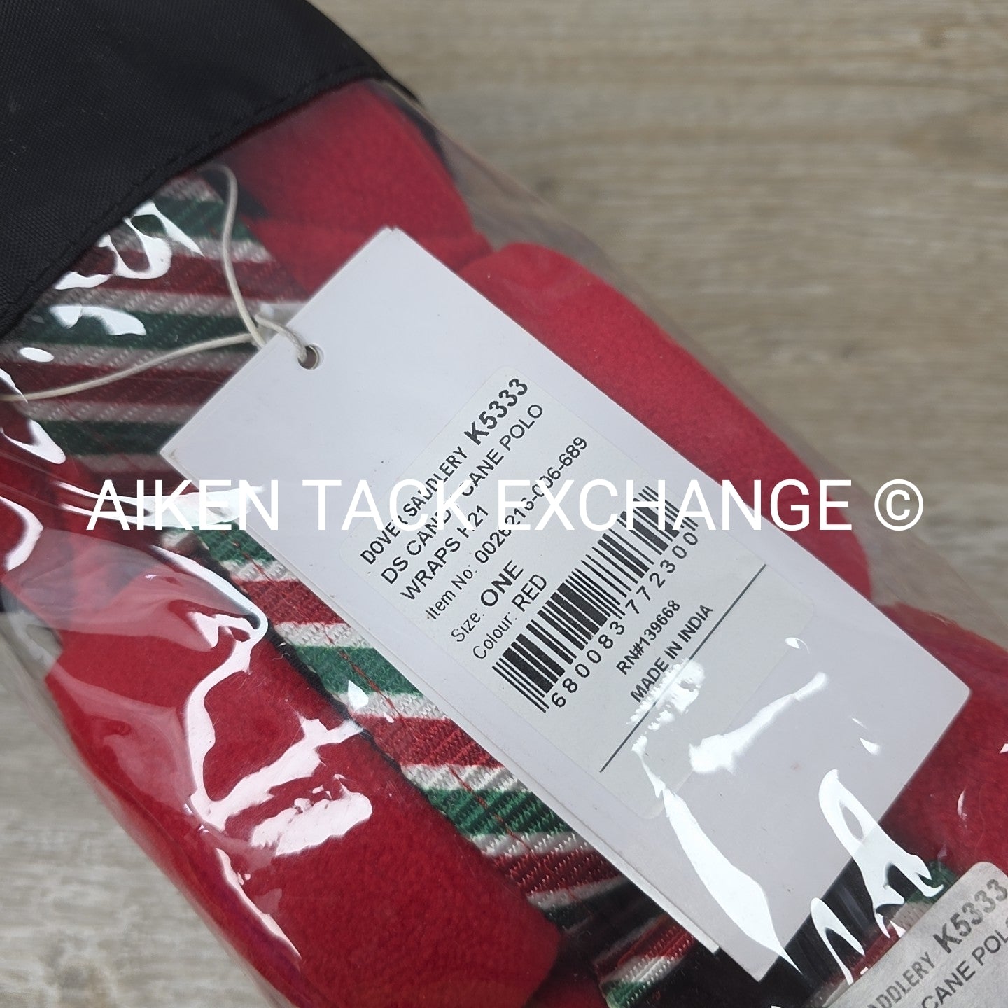 Dover Saddlery Candy Cane Polo Wraps, Set of 4