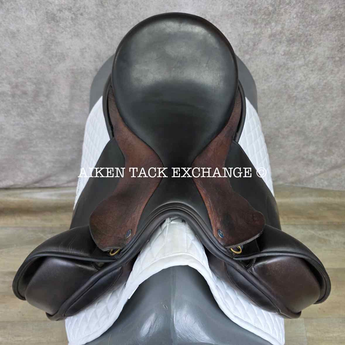 2011 Hulsebos DR CC Dressage Saddle, 18" Seat, Medium Wide Tree, Wool Flocked Panels