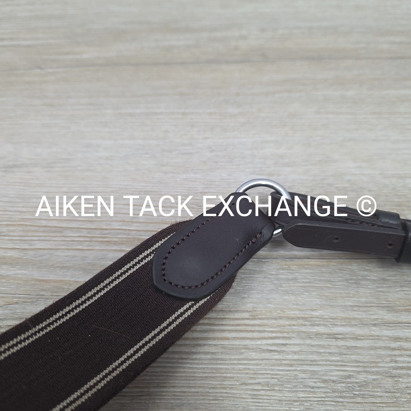 Shires Avignon 5 Point Breastplate with Running Attachment, Brown, Size Full