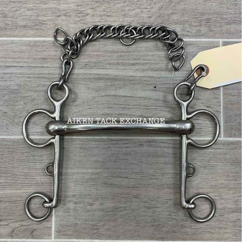Eldonian Mullen Mouth Pelham Bit 5.5"