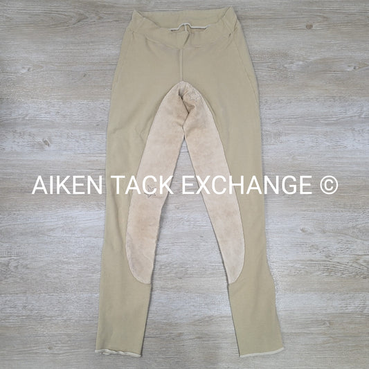 Equissentials Full Deerskin Seat Riding Tights, Women's 32