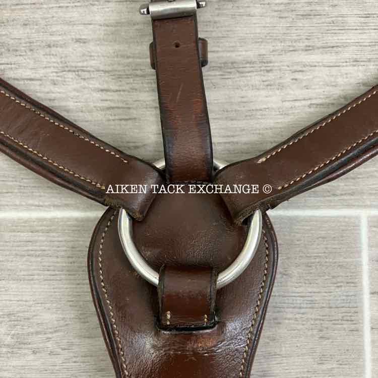HDR Pro 5 Point Elastic Breastplate, Brown, Size Full