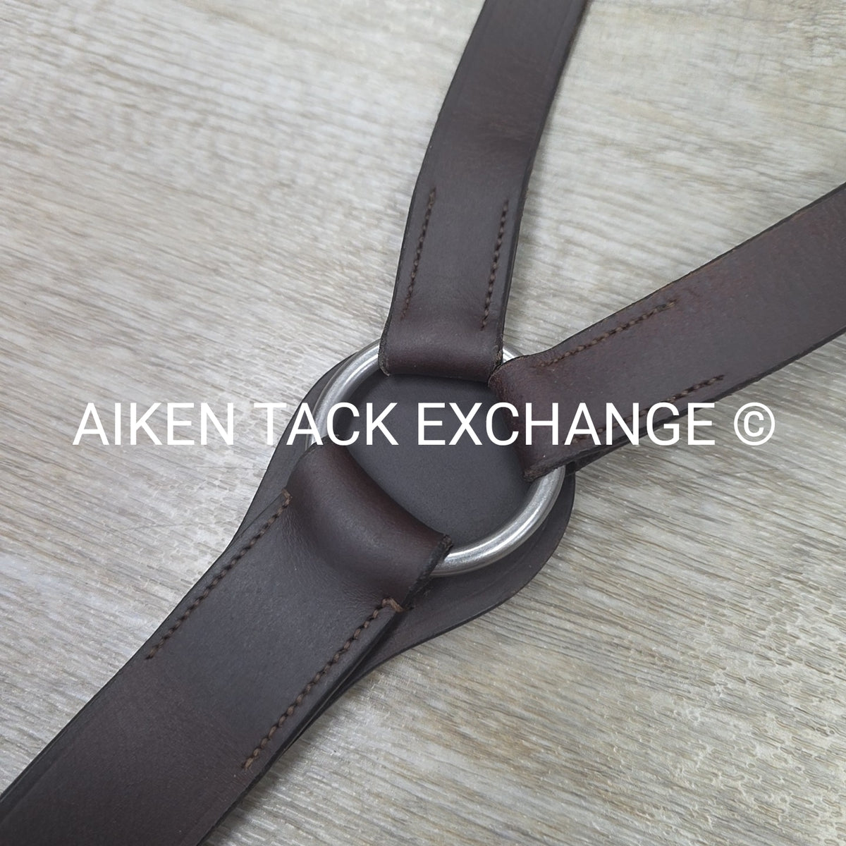 Correct Connect 3 Point Breastplate with Double Neck Strap, Brown, Size Full