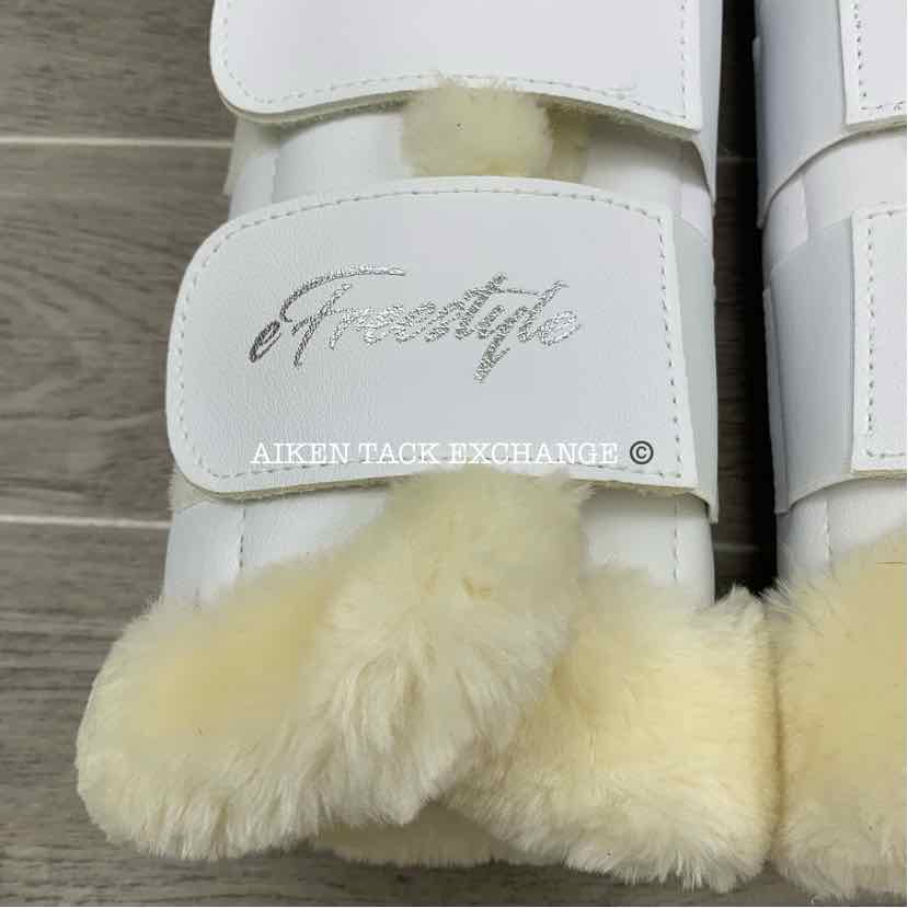 eQuick eFreestyle Rear Boots, White, Size Large, Brand New