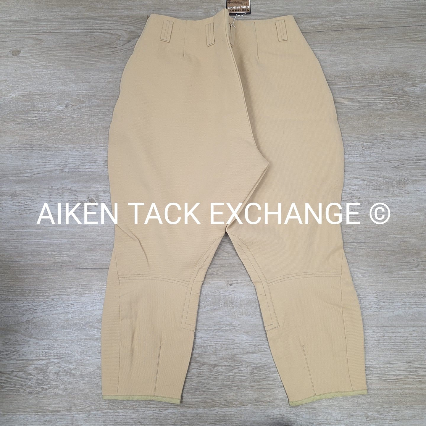 Equi-Stretch Knee Patch Canary Breeches, Brand New, Women's 32