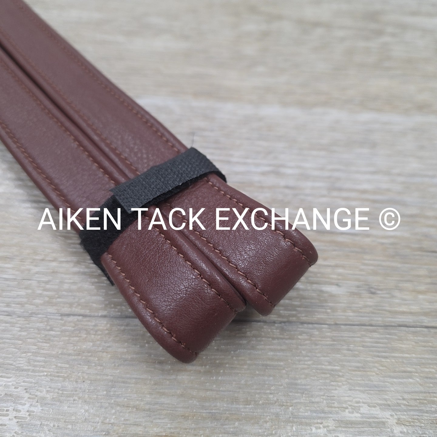 HDR Triple Covered Stirrup Leathers, Australian Nut, 48"