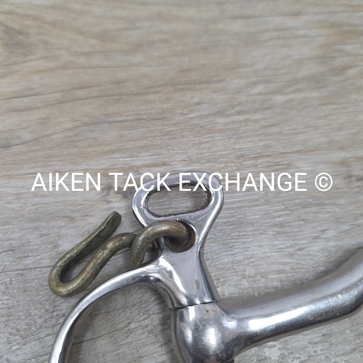 Mullen Mouth Kimberwick Bit 4.5" (No Curb Chain)