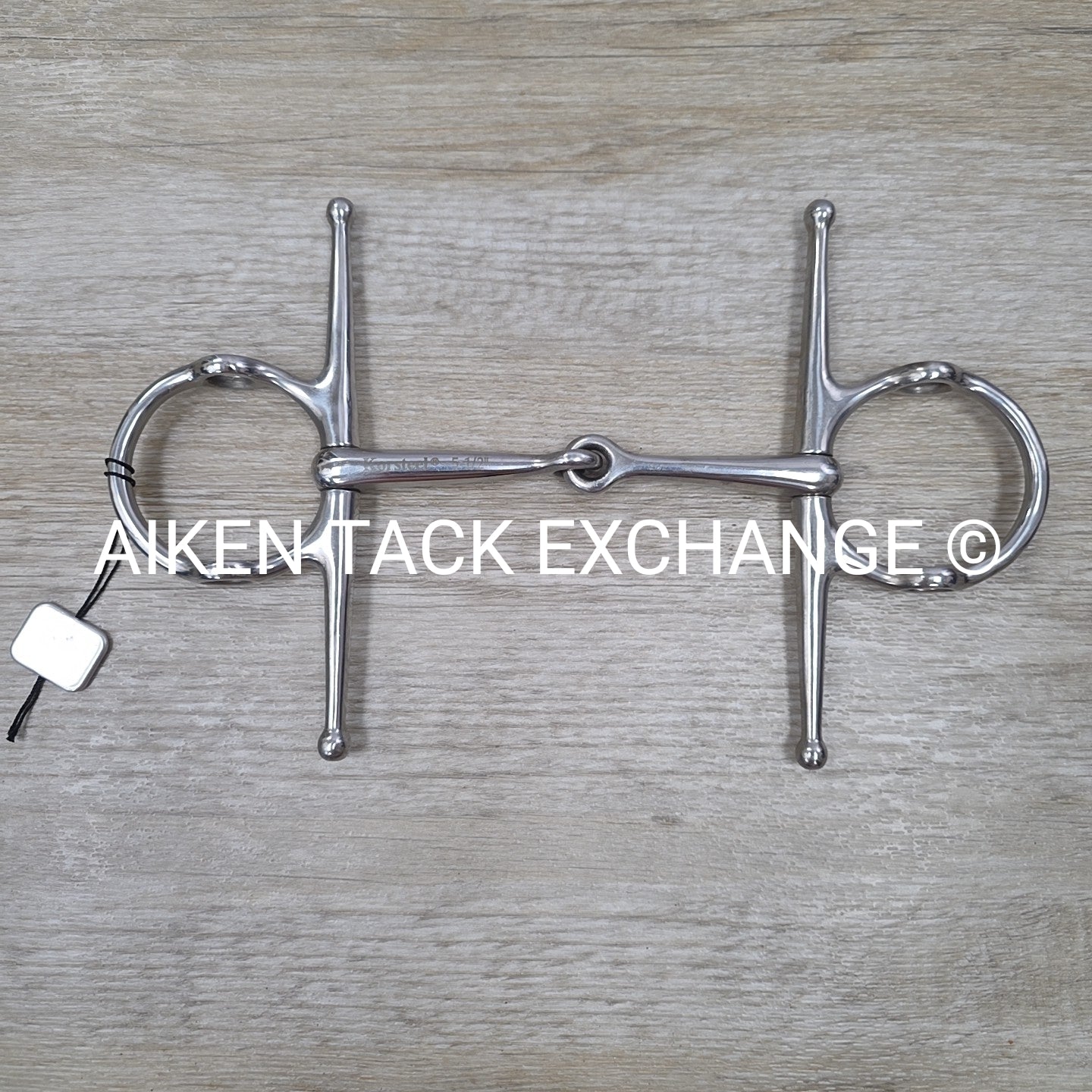 Korsteel Single Joint Full Cheek Gag Bit, 5.5"